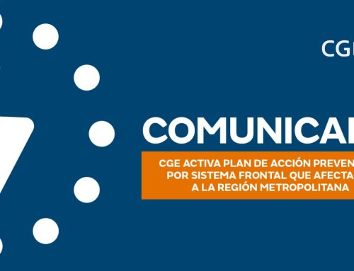 CGE activa plan de acción preventivo por sistema frontal que afectaría a región Metropolitana